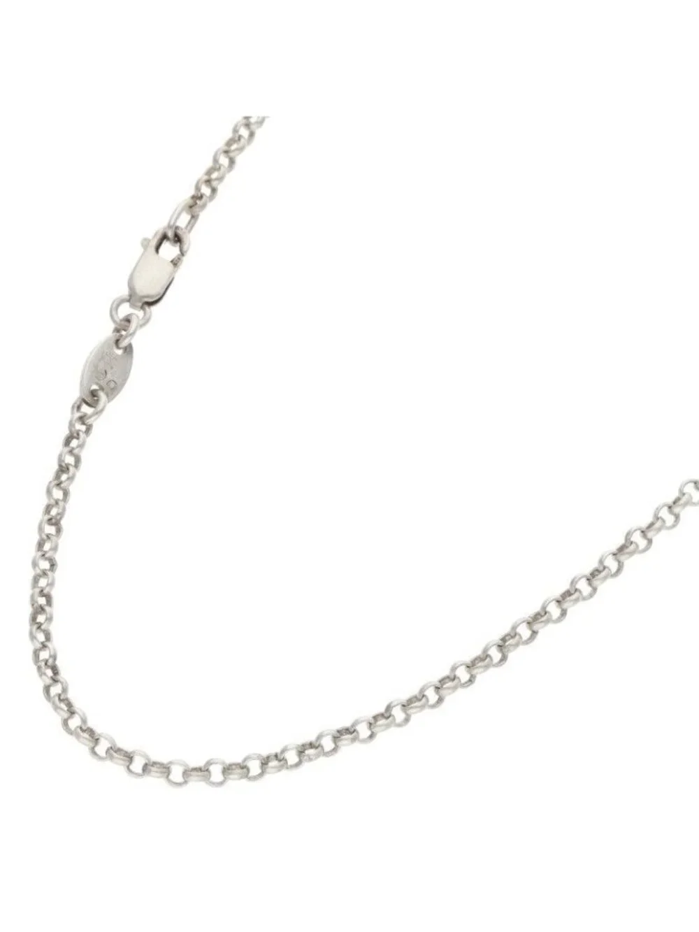 Chrome Hearts Neckchain Roll Chain Silver Necklace